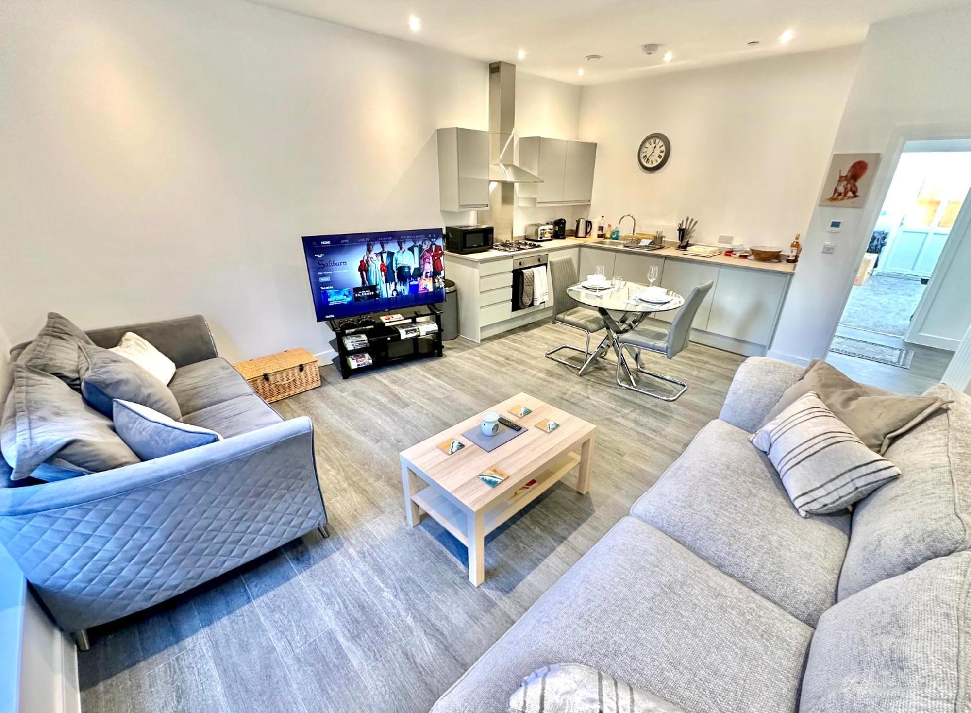 Contemporary Charm By The Quay With Garden Apartment Poole Luaran gambar
